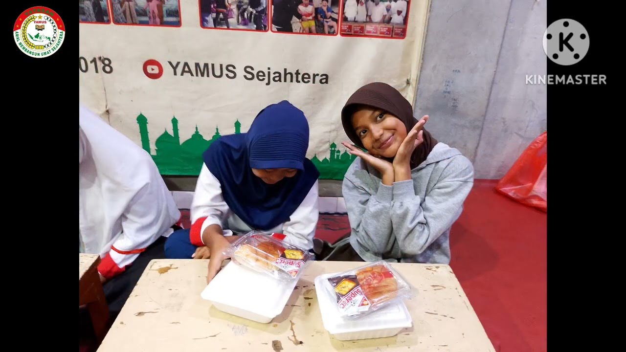 Kegiatan Do'a Bersama Adik-adik Yatim-piatu dan Dhuafa Binaan Yamus