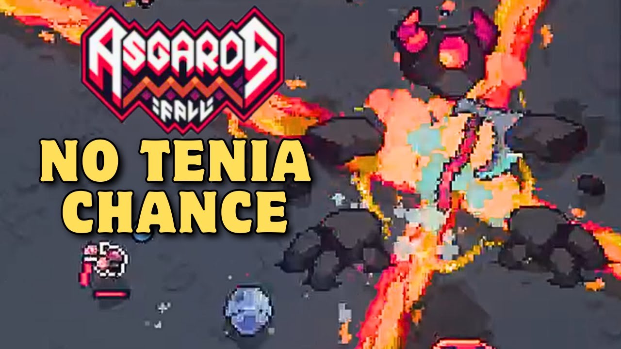 ¡El subjefe de fuego me destruyó! | Asgard's Fall - Build de hielo vs Muspelheim 🔥❄️