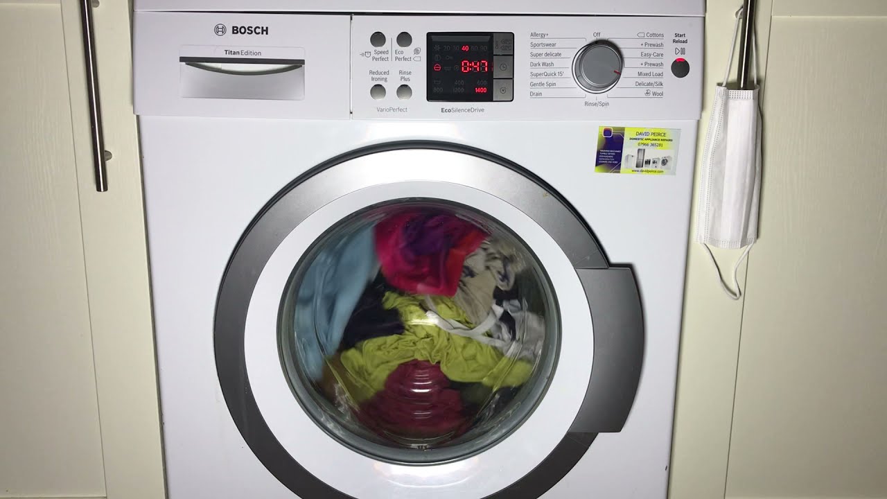 bosch WAQ28470GB - mixed load 40