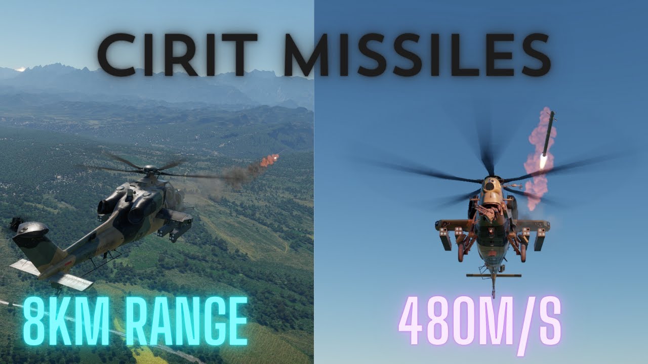 T129 with CIRIT Missiles | Long-Range Precision Strikes War thunder