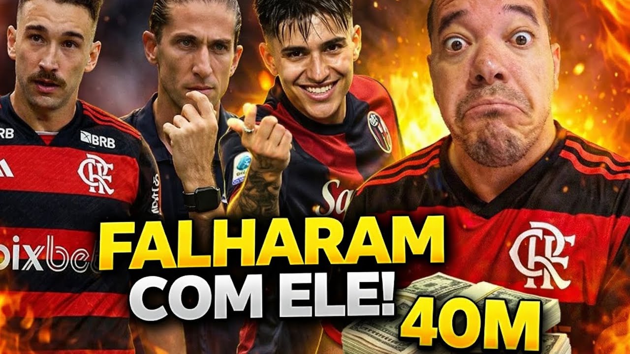 💣 BOMBA NO FLAMENGO! Léo Ortiz EXPÕE Diretoria, Treta com Filipe Luís e Novo Atacante de 40 Milhões?