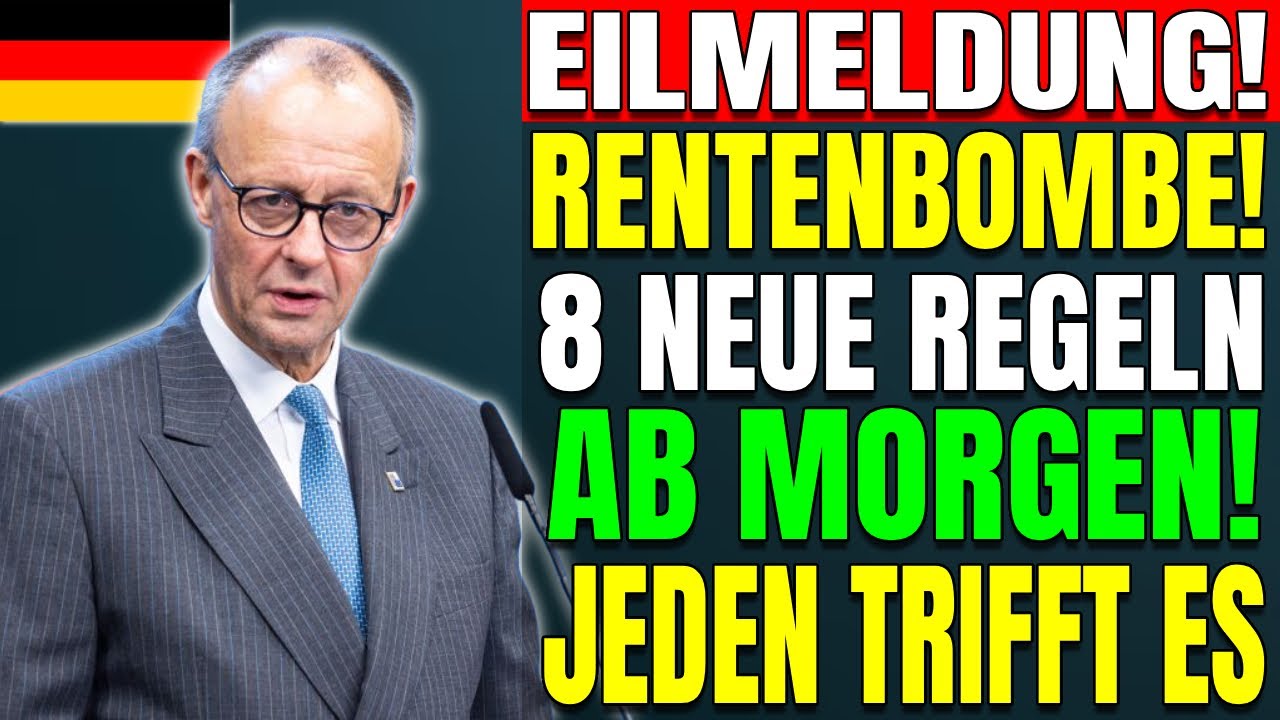🚨 EILMELDUNG – 2. Februar 2026: Rentenbombe! Diese 8 Änderungen betreffen JEDEN Senior