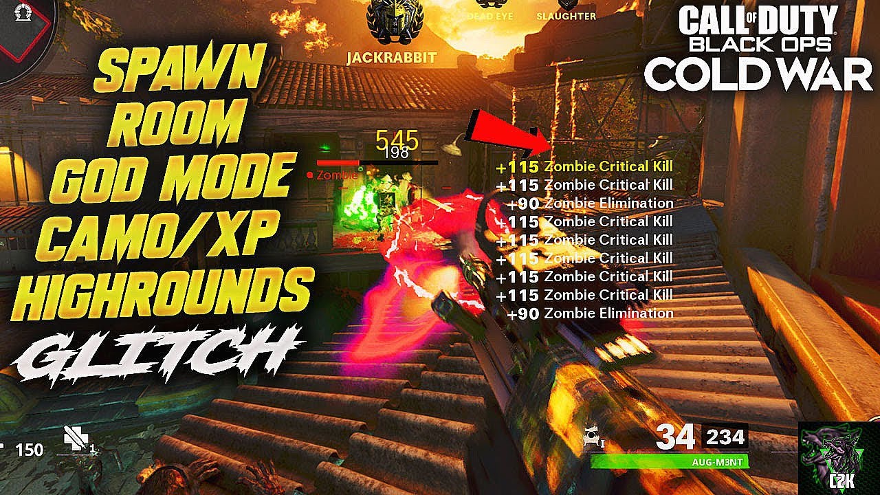 *NEW* COLD WAR FIREBASE Z SPAWN ROOM GOD MODE WALK IN GLITCH!DARK AETHER CAMO/XP GLITCH!HOTFIX 1.11!