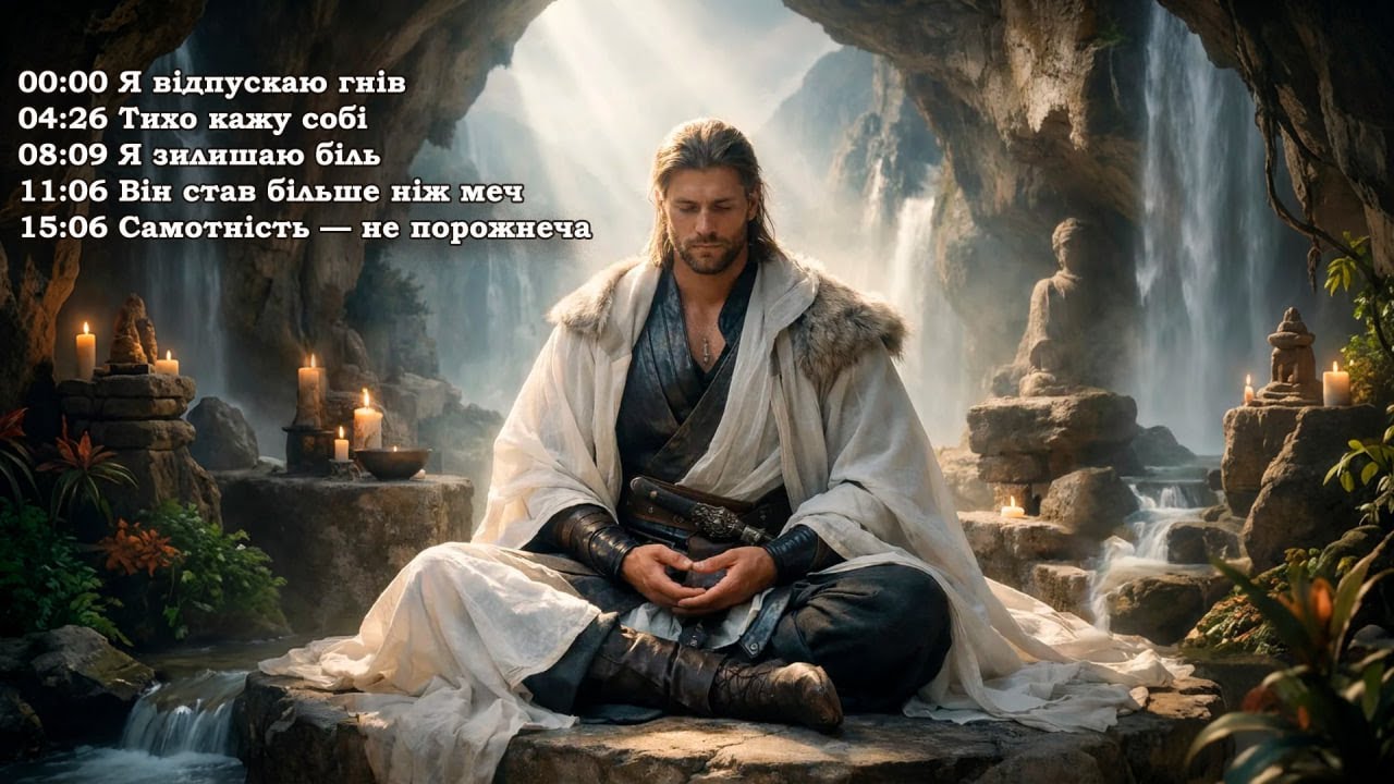Збірник пісень подорожі від внутрішньої бурі до тиші.