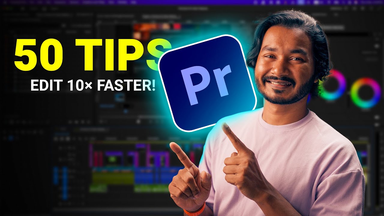 50 Tips to Edit Faster in Premiere!