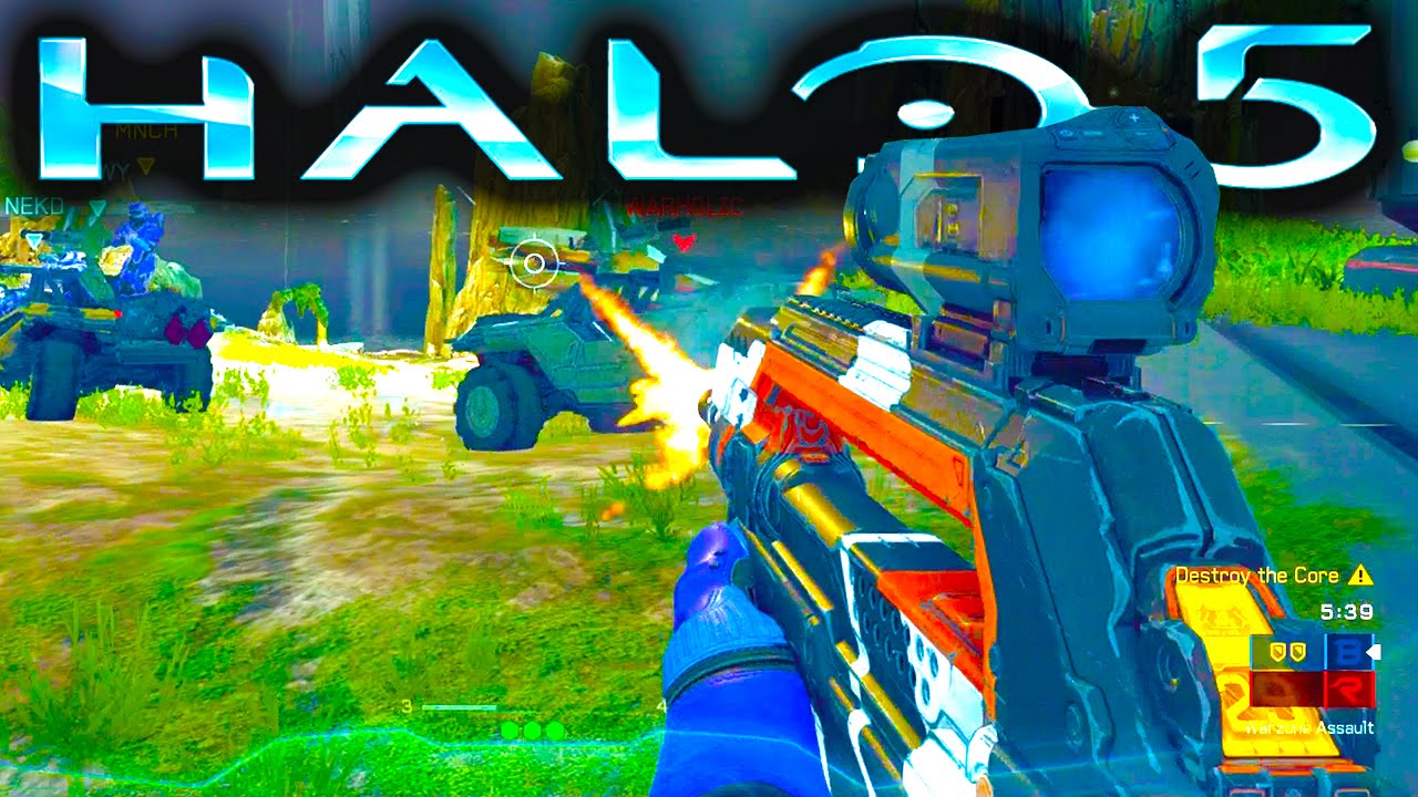 HALO 5 GAMEPLAY | WARZONE ASSAULT on Array (Halo 5 Guardians Gameplay)