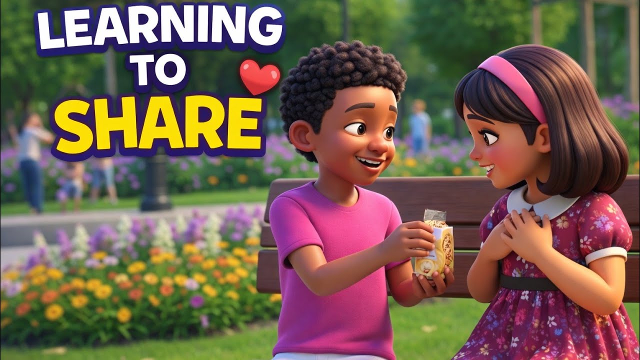 Learn To Share | Christian Kids Lesson & Song About Sharing and Being Like Jesus