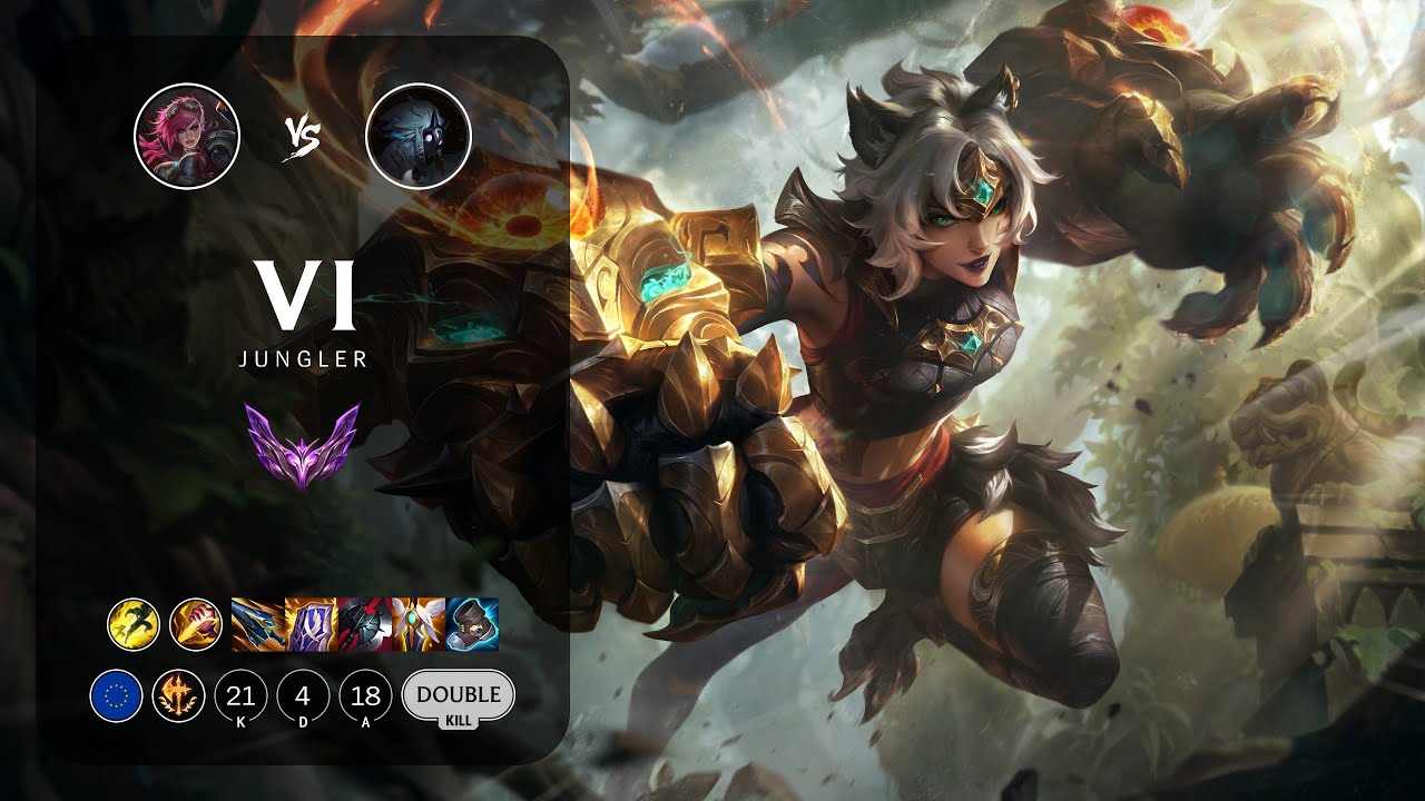 Vi Jungle vs Kindred - EUW Master Patch 14.4