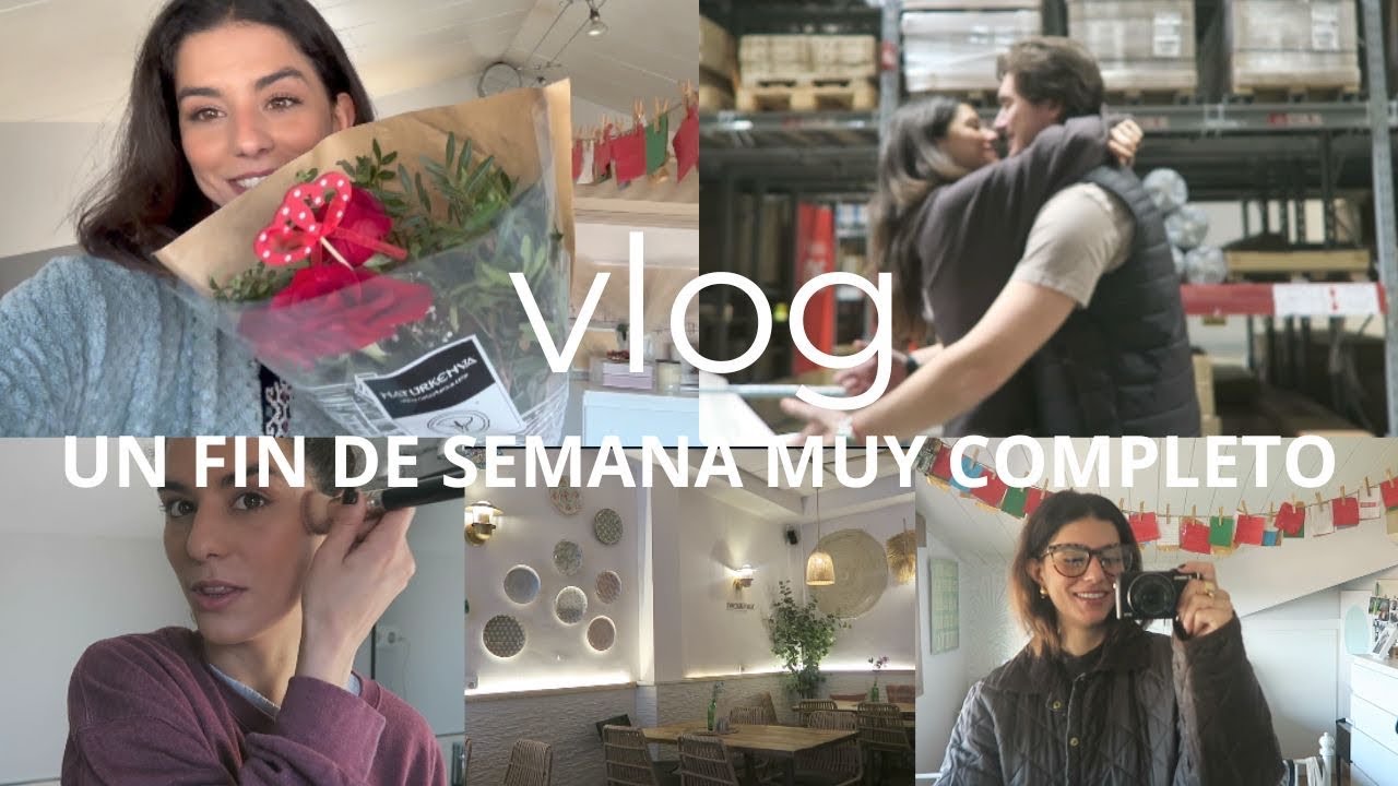 VLOG- muchas flores, peeling facial, compras en Ikea y montamos la habitación 🏠