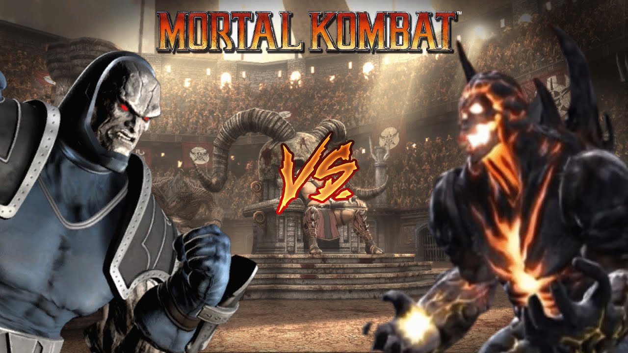 MK9: Darkseid (My W.I.P Mod) vs Dark Kahn