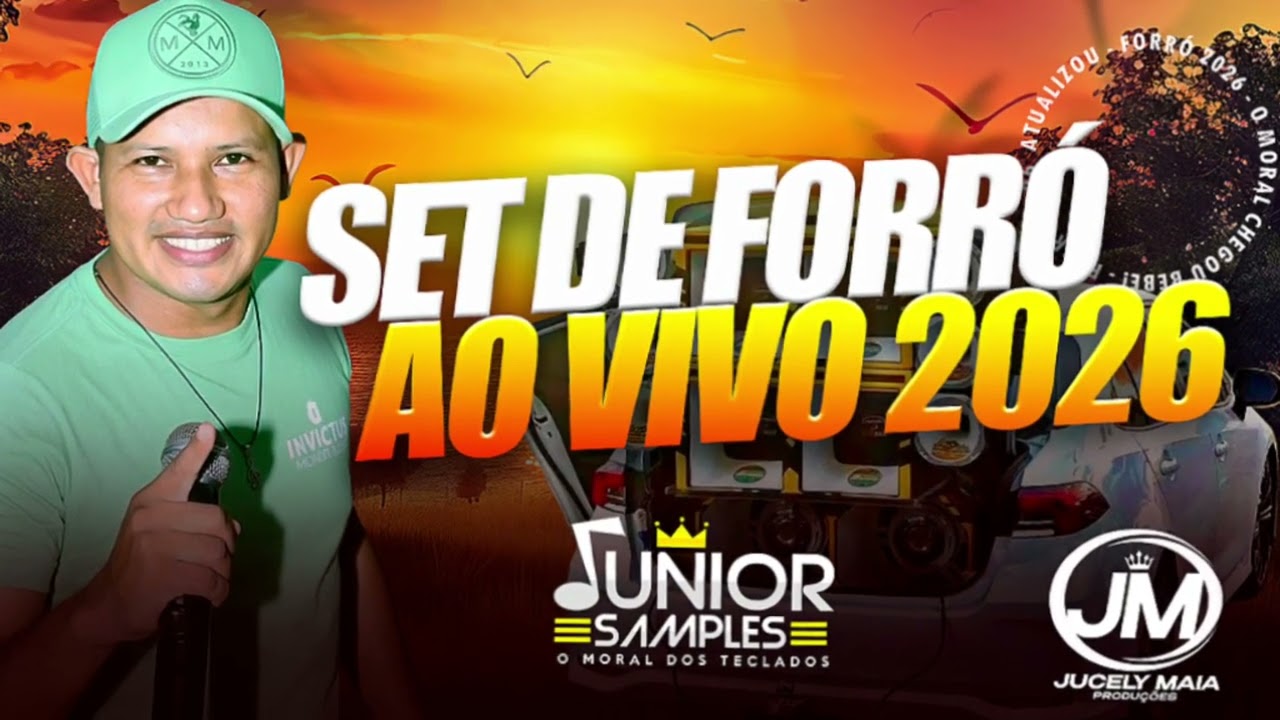 SET FORRÓ 2026 JUNIOR SAMPLES AO VIVO