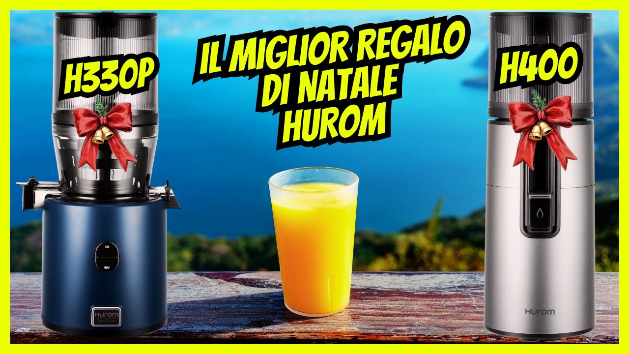 HUROM H400 presenta: “Succo ACE fresco VS industriale: la verità che nessuno ti dice!”