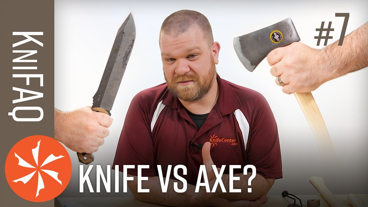 Часто задаваемые вопросы KnifeCenter №7: Нож или топор для выживания? + Ласты, резьба по дереву и...