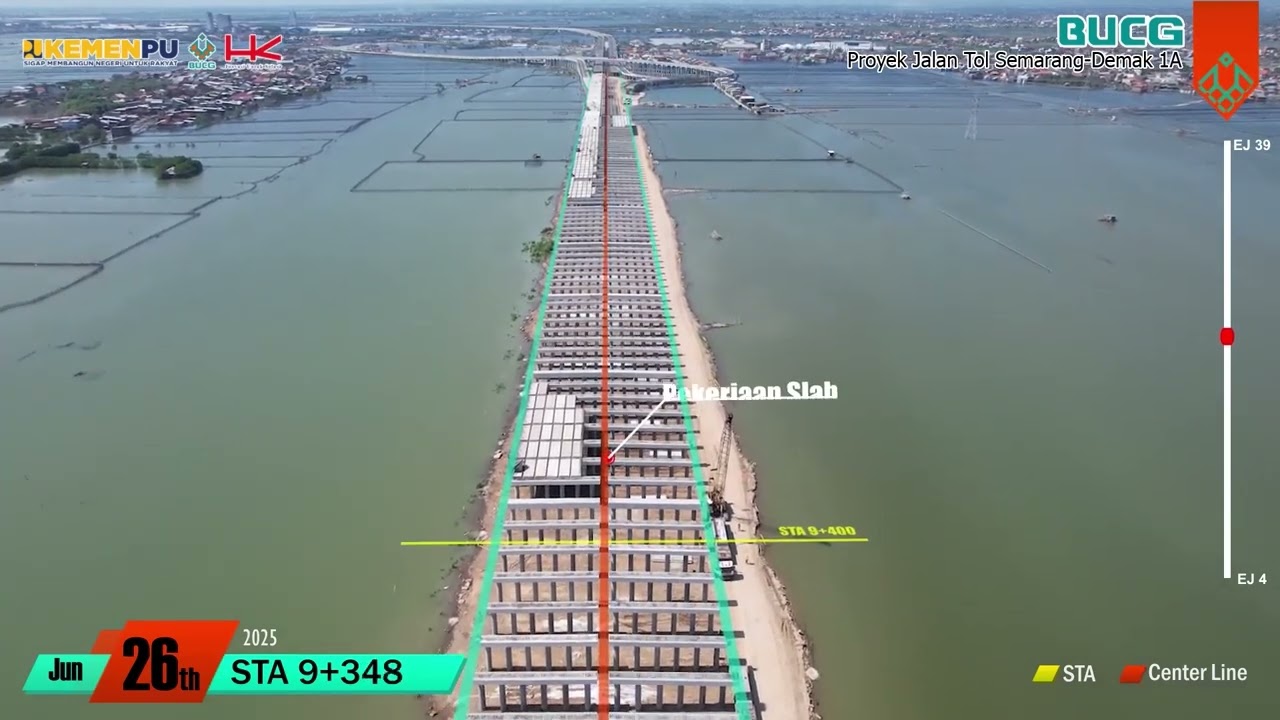 Official Drone Jalan Tol Semarang Demak (12 Juli 2025)
