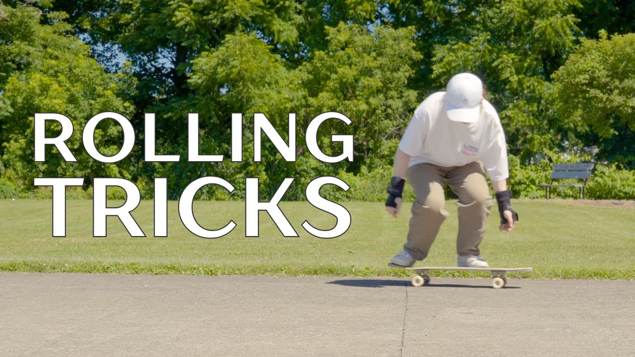 how I got better at rolling tricks as an adult skater