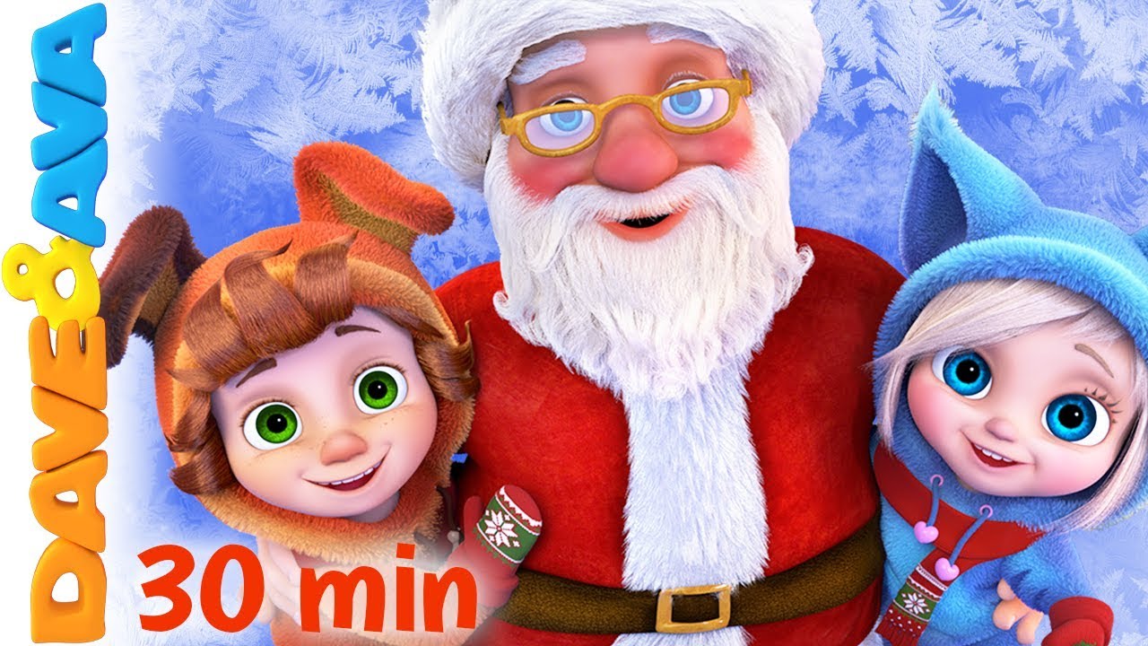 🎅 Christmas Songs | Deck the Halls, Jingle Bells, We Wish You a Merry Christmas | Dave and Ava 🎅