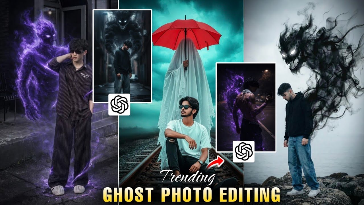 Ghost Ai Photo Editing Prompt | Chatgpt Trending Ghost Photo Editing Prompt | Susano Gemini Prompt
