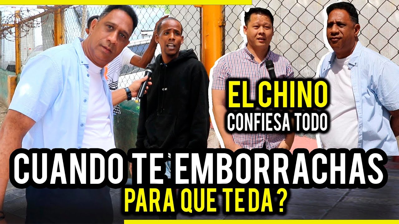 CUANDO TE EMBORRACHAS PARA QUE TE DA ?  CHINO LO CONFIESA TODO