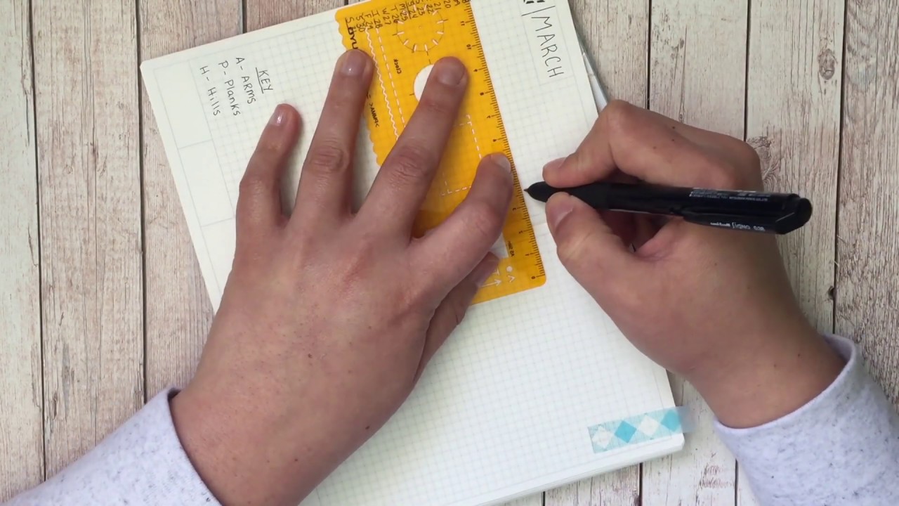 Bullet Journal: Nanami Cafe Note B6 Slim Monthly Setup