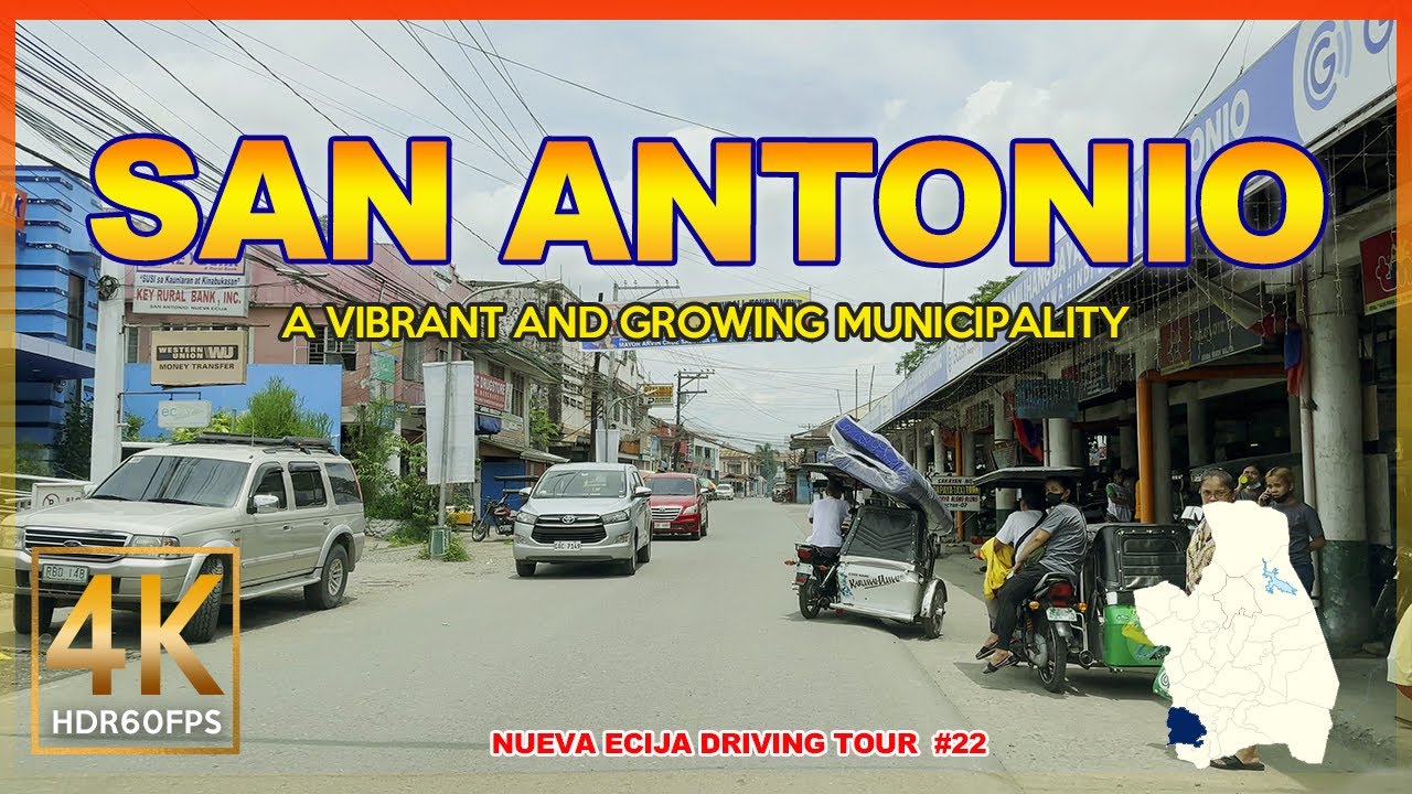 This is the town of San Antonio in Nueva Ecija in 2023 | Driving Tour | 4K