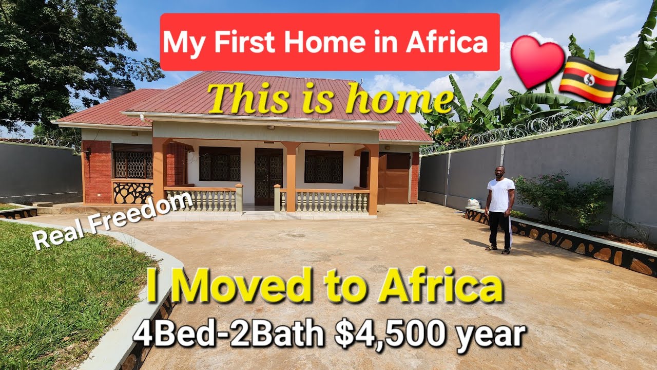 My Uganda 🇺🇬  House Tour (Lost video) #uganda #africa #repatriation 