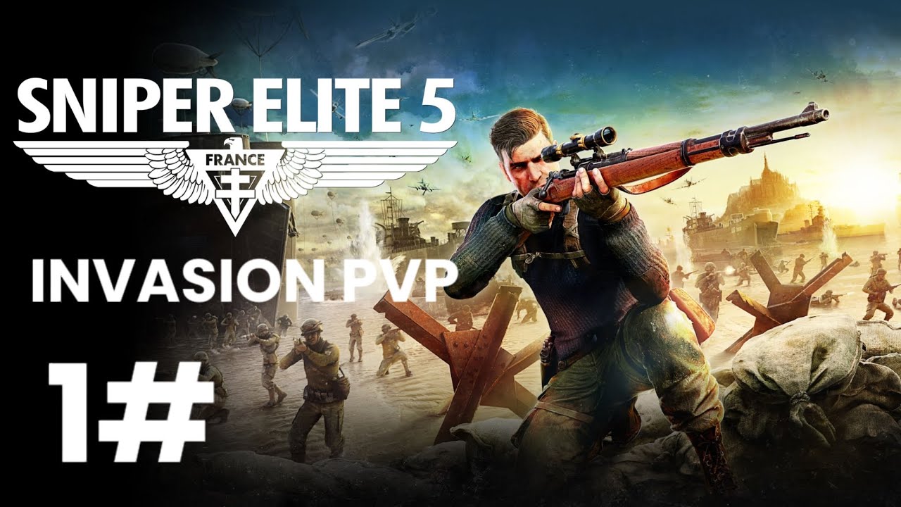 SNIPER ELITE 5 - Axis Invasion Pro Gameplay 1# -  Sniper Gameplay/Stealth Gameplay
