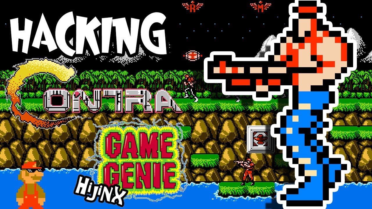 Hacking Contra (NES) - Game Genie Hijinx!