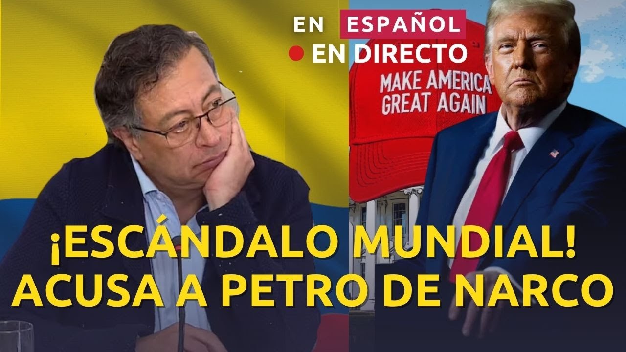 EN VIVO EN ESPAÑOL:TRUMP SE ENFRENTA A GUSTAVO PETRO Y LO ACUSA DE NARCO/ Posible atentado a Trump