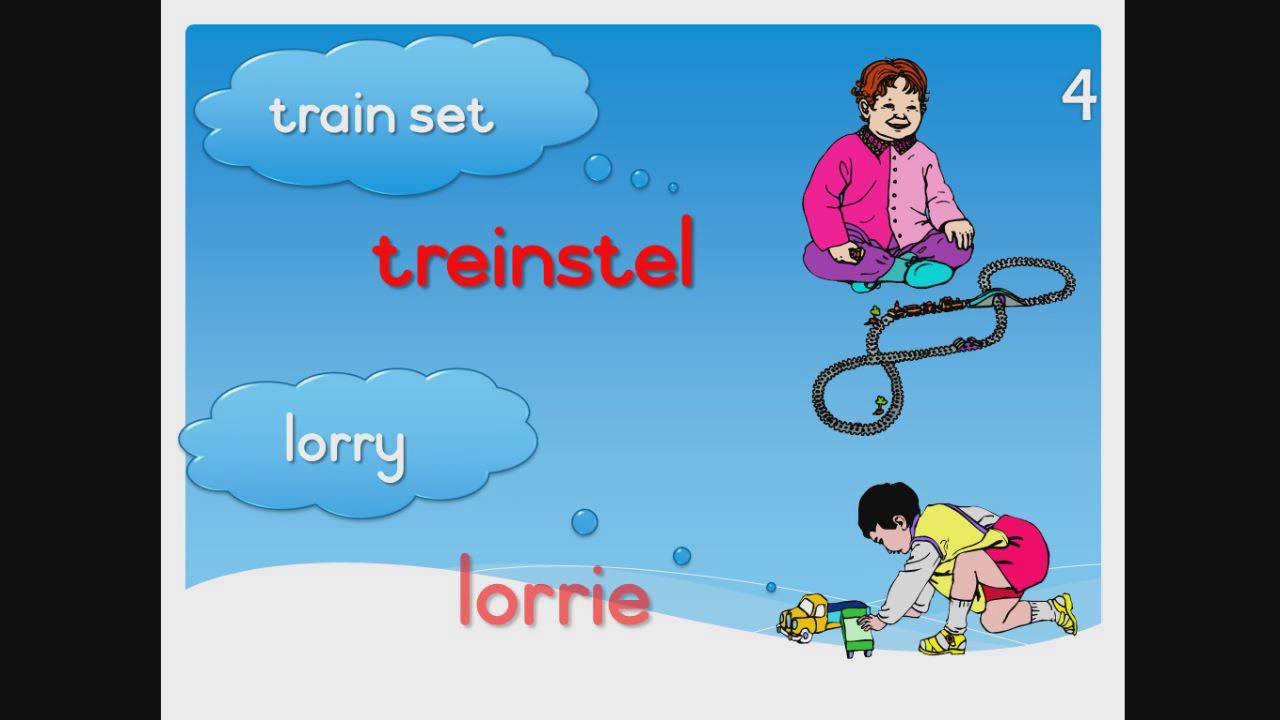 ESCS EDUFRIENDS - Phase 1 Book 6 - SPEELGOED / TOYS (Afrikaans reading help for English learners)