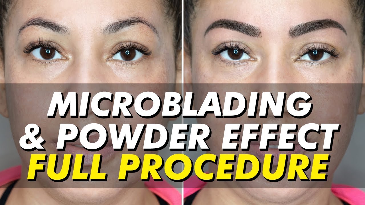 Powder Effect + Microblading by Nadia Afanaseva | Eye Design New York