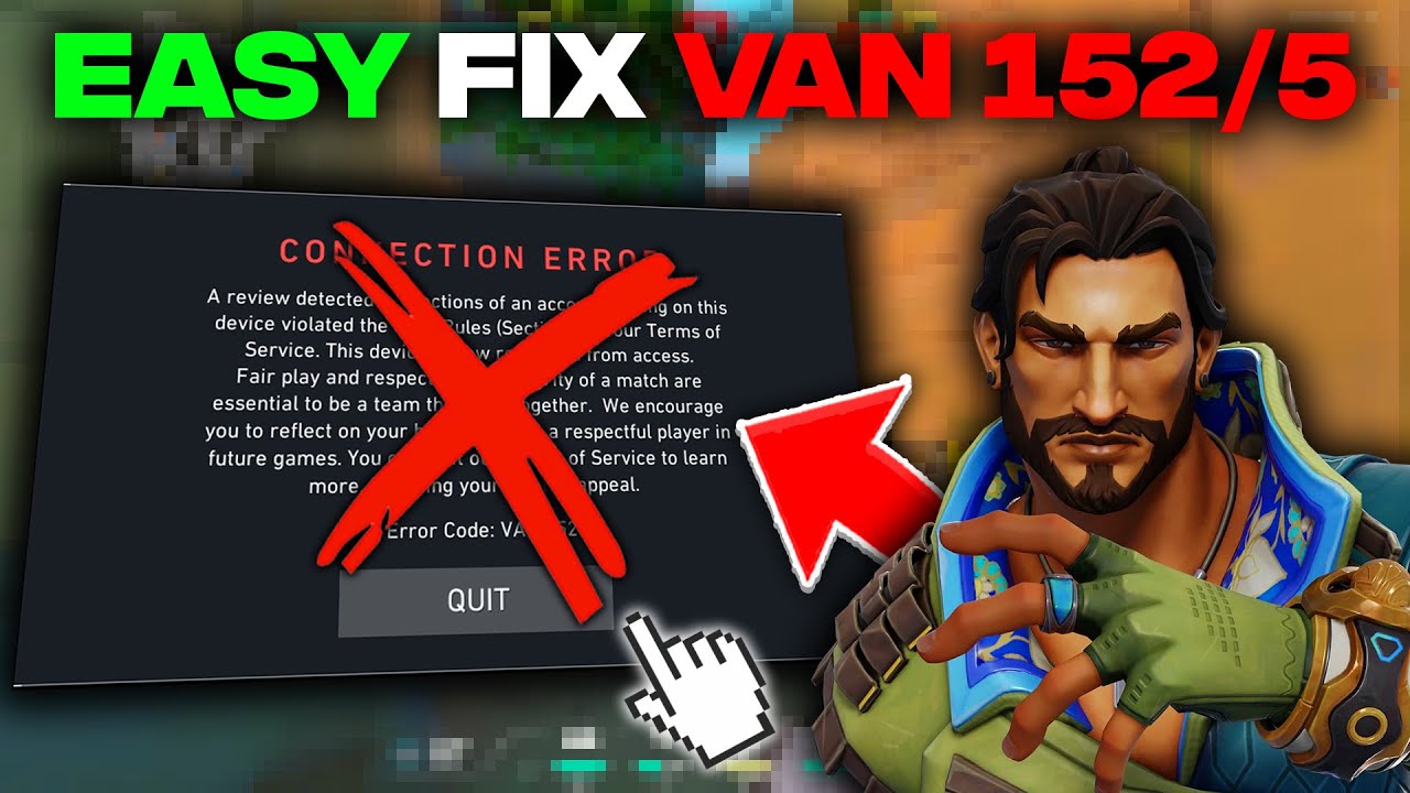 I Fixed VAN 152/5 EASY In Valorant With BEST PERM SPOOFER !! 😍