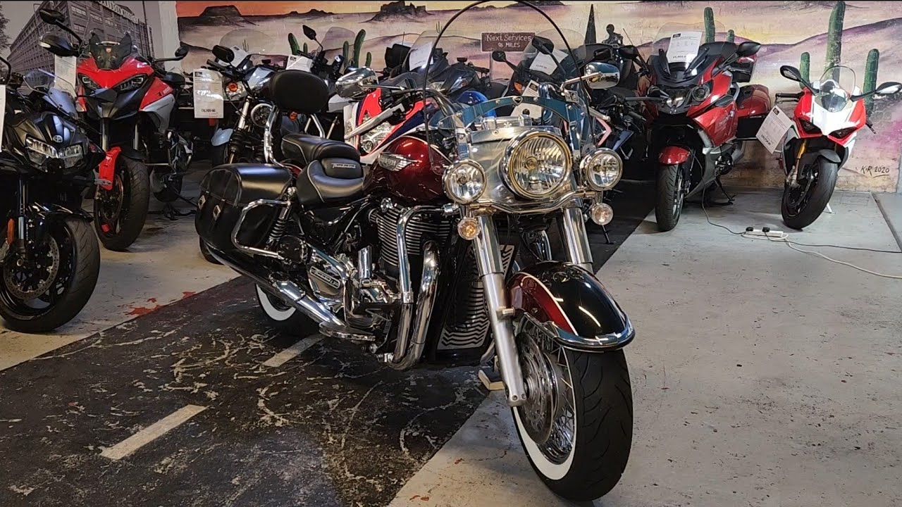 Triumph Thunderbird LT 1700 Twin ,talkaround and start up ,for sale here @The Real Toy Shop