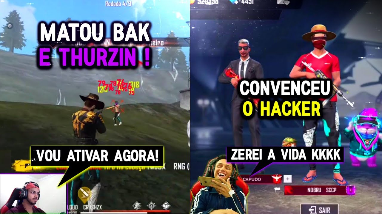 NOBRU CONVENCE HACKER DE PARAR DE USAR ! JORDAM USA MACRO E AMASSA  BAK E THURZIN!!