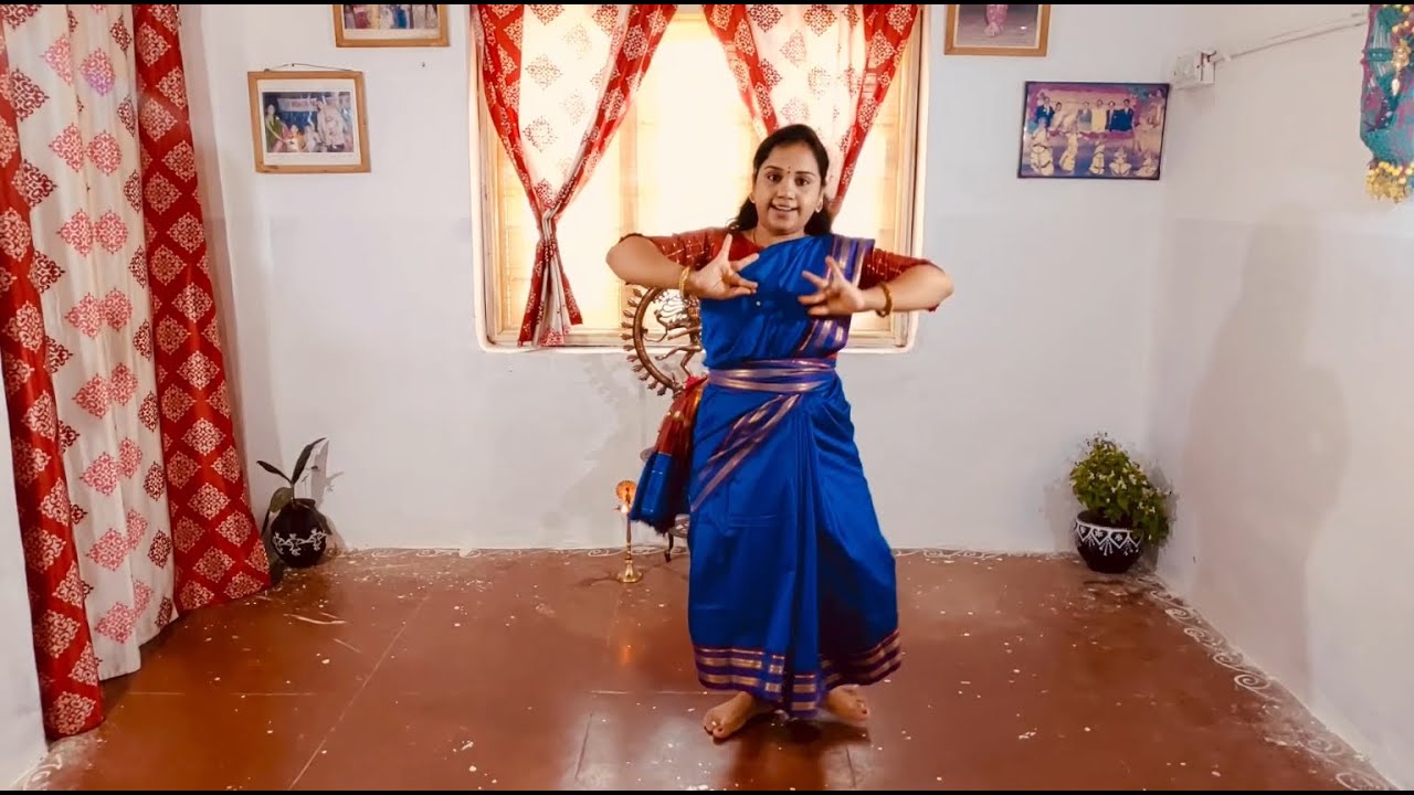 EP-37 Kuchipudi classes online 1st half 5th Jathi | Chathurasra Jathis | Learn Kuchipudi Jathis
