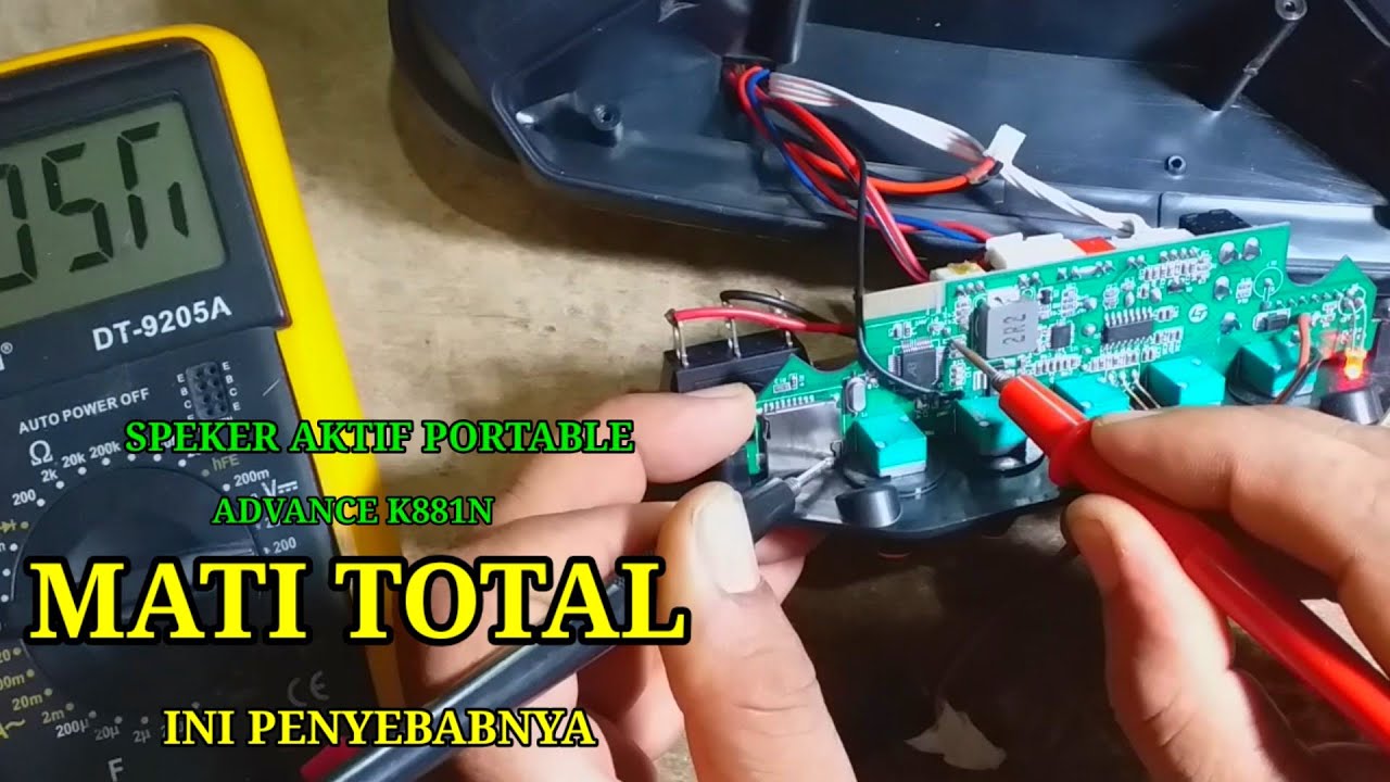 SERVICE SPKEKER MEETING PORTABLE ADVANCE MATI TOTAL