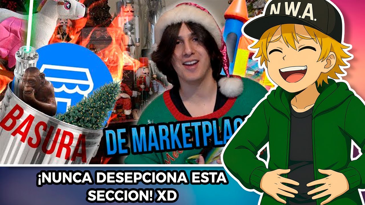 El Alma Azul Reaccionando a Gallinas, Lasers Y NAVIDAD! | BASURA DE MARKETPLACE 10!