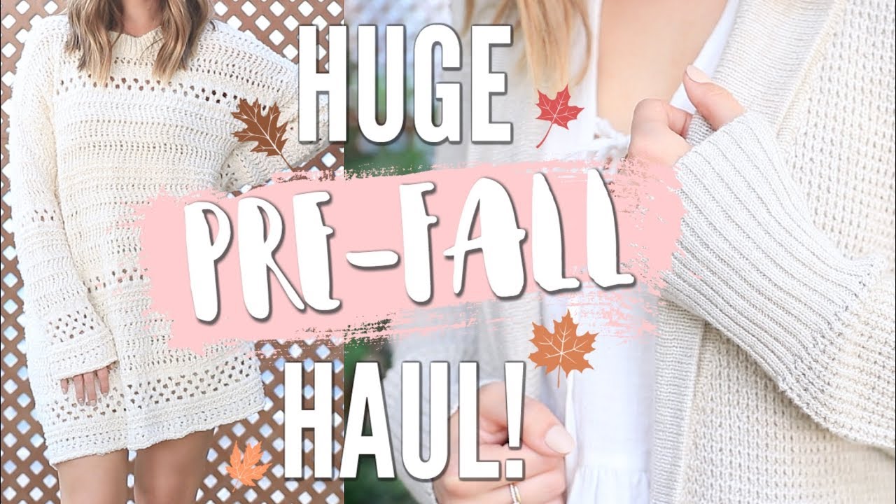 HUGE Pre-Fall Try On Haul!