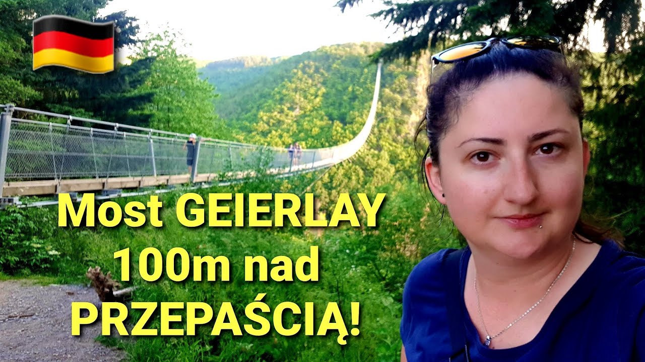 Geierlay - H&auml;ngeseilbr&uuml;cke w M&ouml;rsdorf [4k] most linowy w Niemczech #djimini2