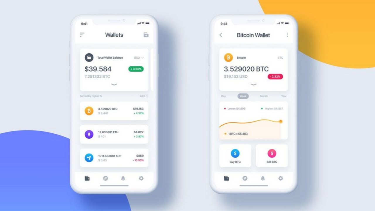 Crypto Wallet App Flutter | flutter crypto wallet app ui