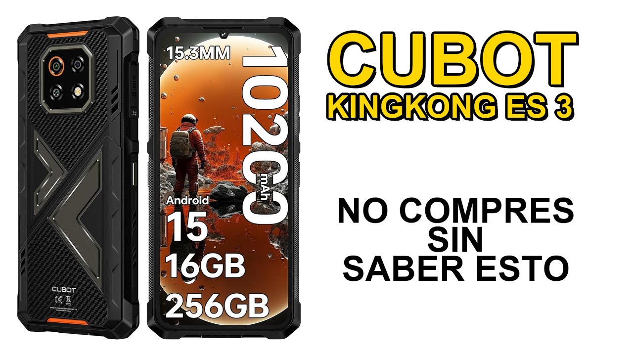 💥 CUBOT KingKong ES 3 Review – El móvil resistente más económico y potente del 2025