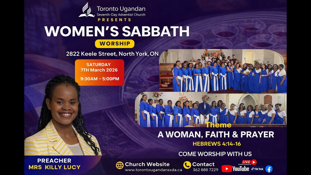 WOMEN'S SABBATH WORSHIP 2 MARCH 7TH, 2026