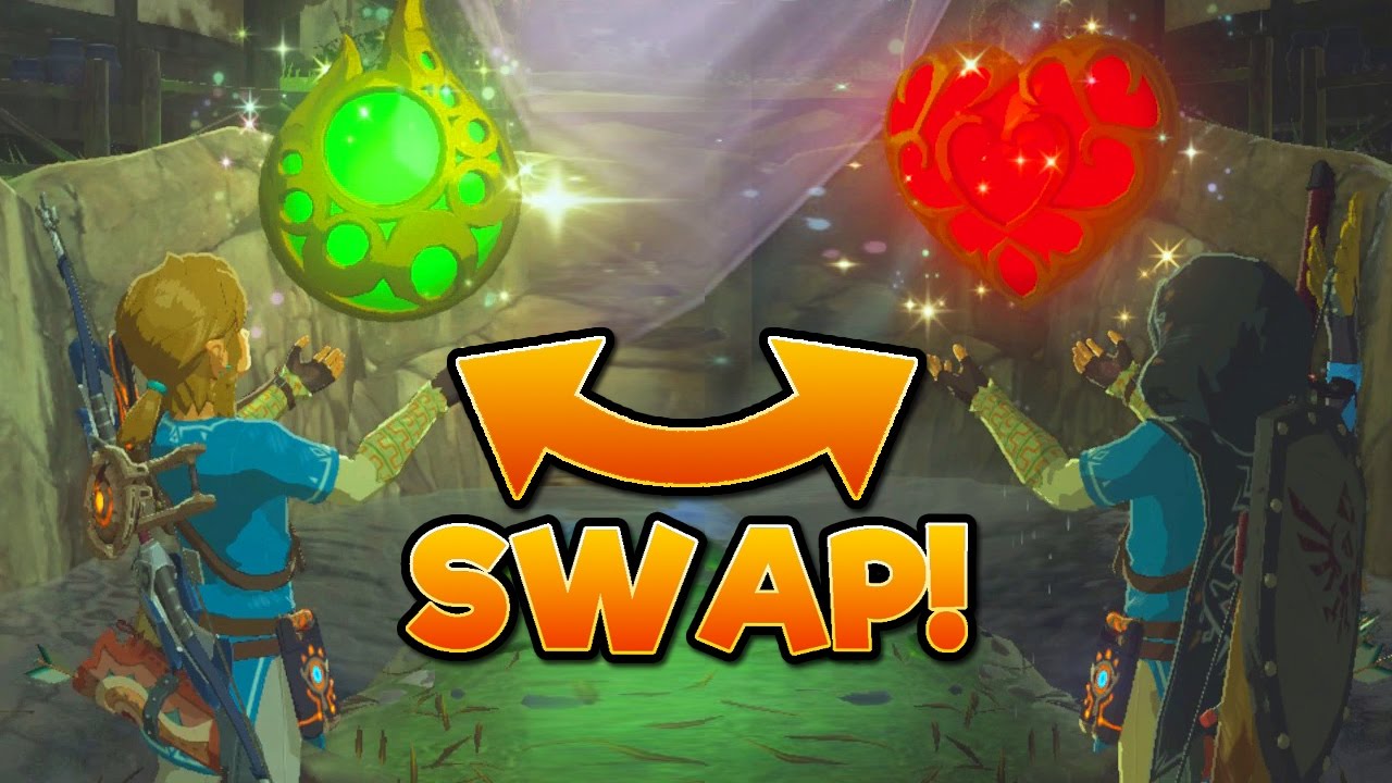How to SWAP Heart Containers/Stamina Gauges! Zelda: Breath of the Wild