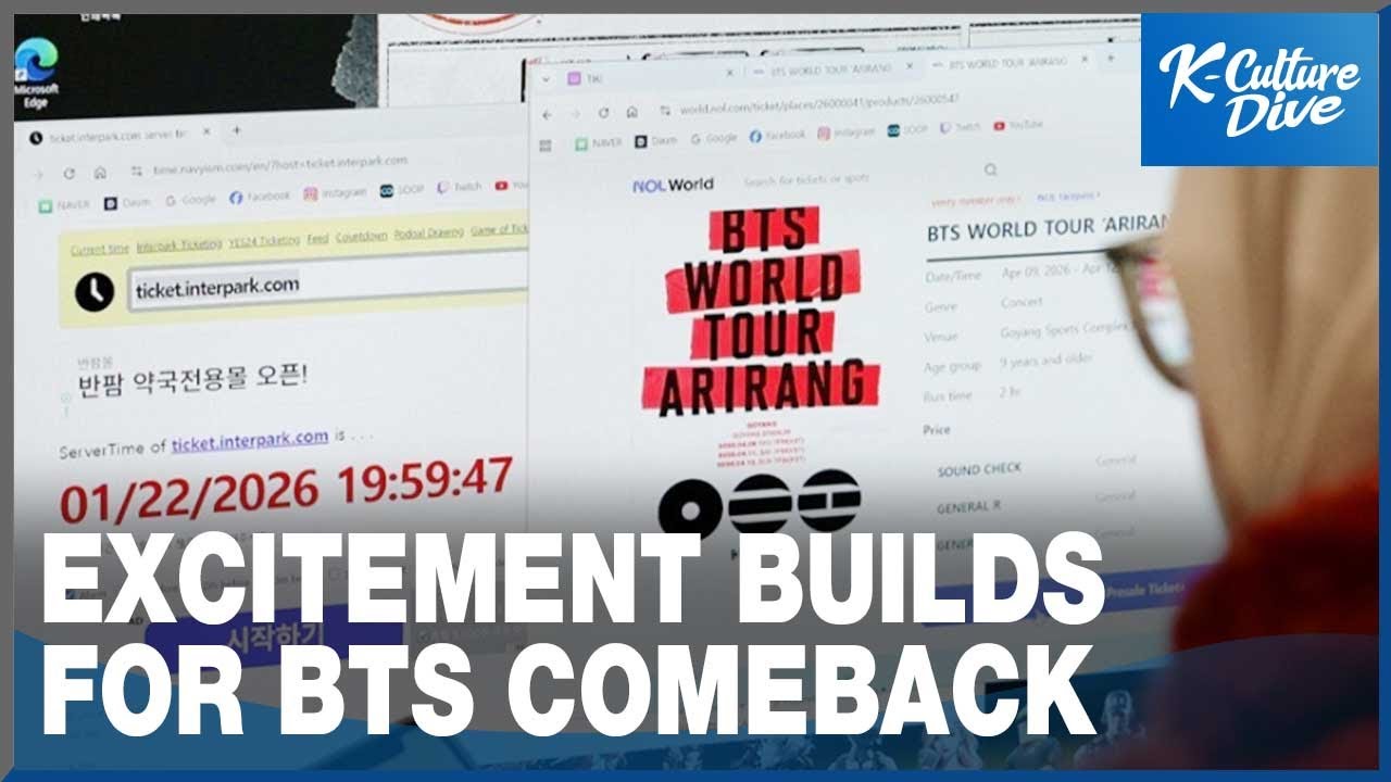 [K-Enter] Excitement builds for BTS comeback