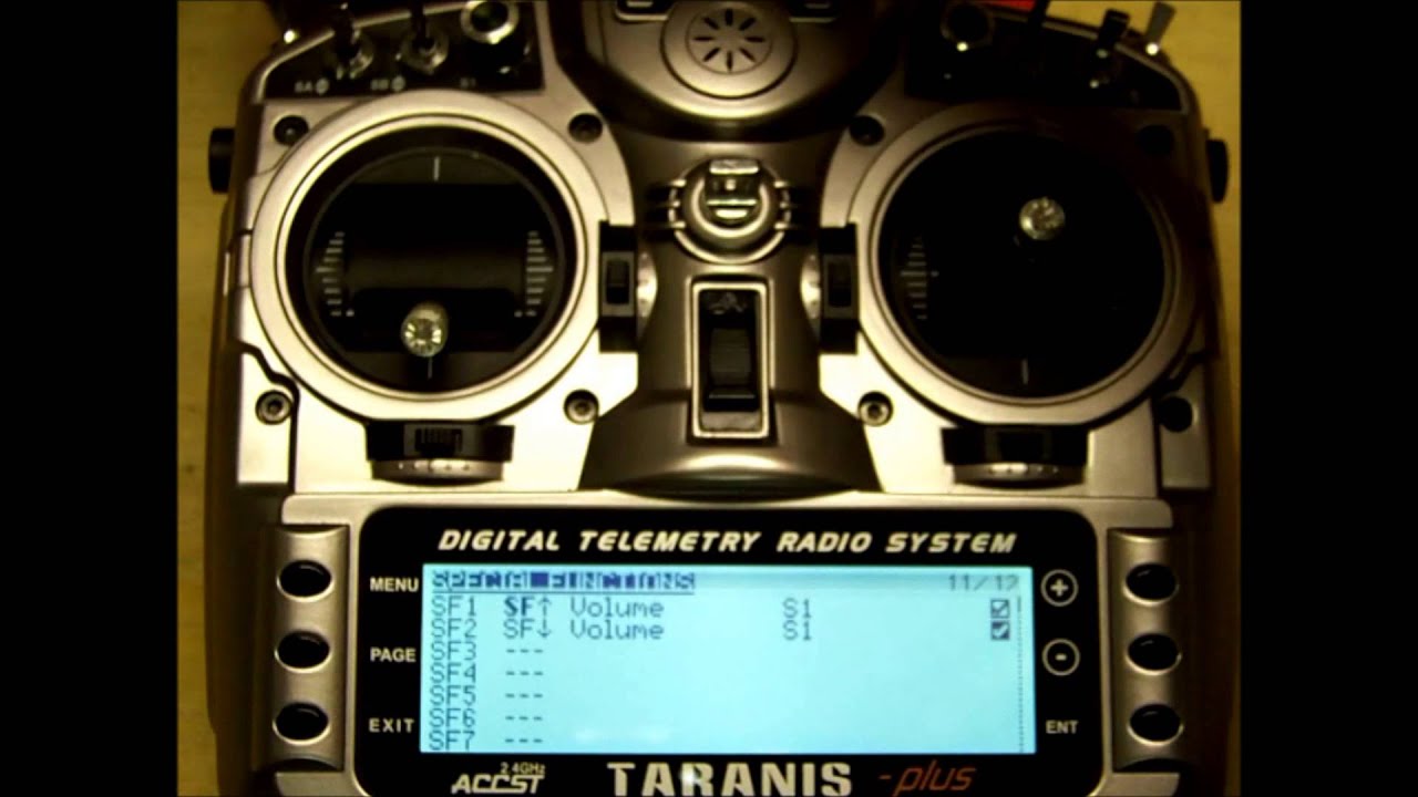 FRSKY TARANIS PLUS VOLUME CONTROL