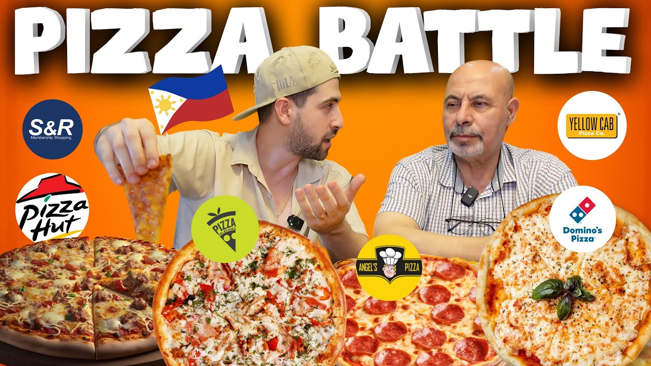 Trying FAST FOOD PIZZA in the Philippines 🇵🇭 (Sorry Italians ✌️)