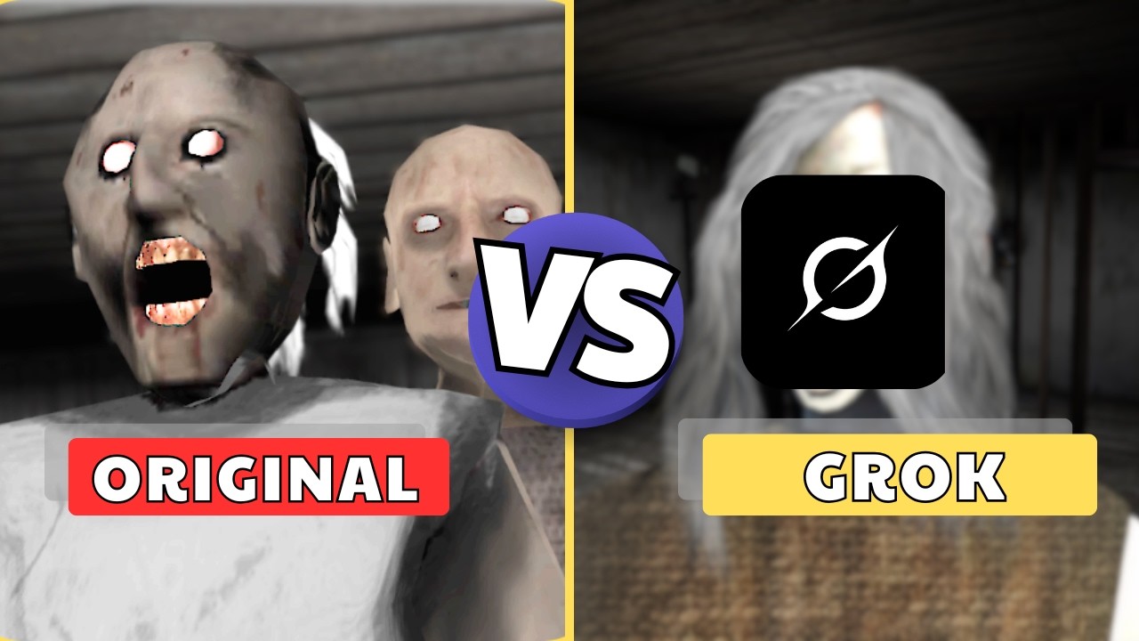 Can Grok AI Really Create a Granny Horror Game 😱 | AI Game Development #grok #granny