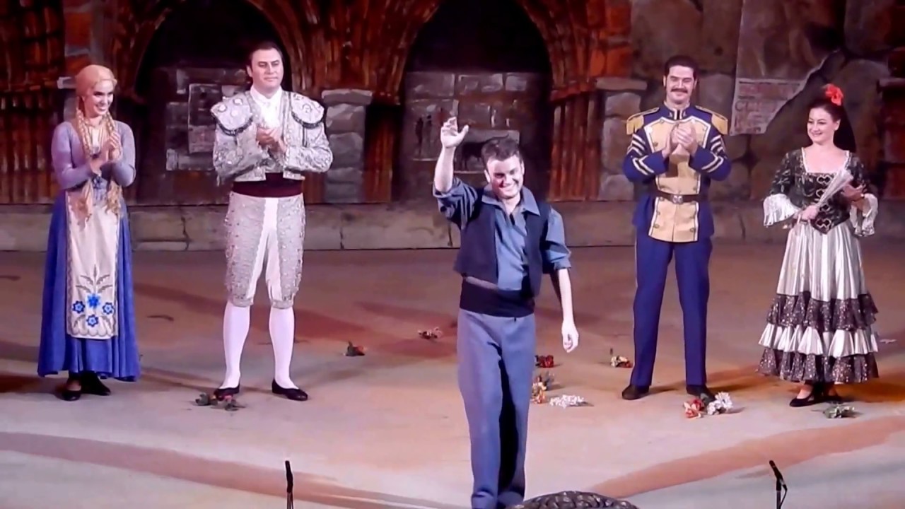 Carmen 4th Act and curtain call in NOU with Anzhelina Shvachka, Dmytro Popov, Vitaliy Bilyy 06.06.17