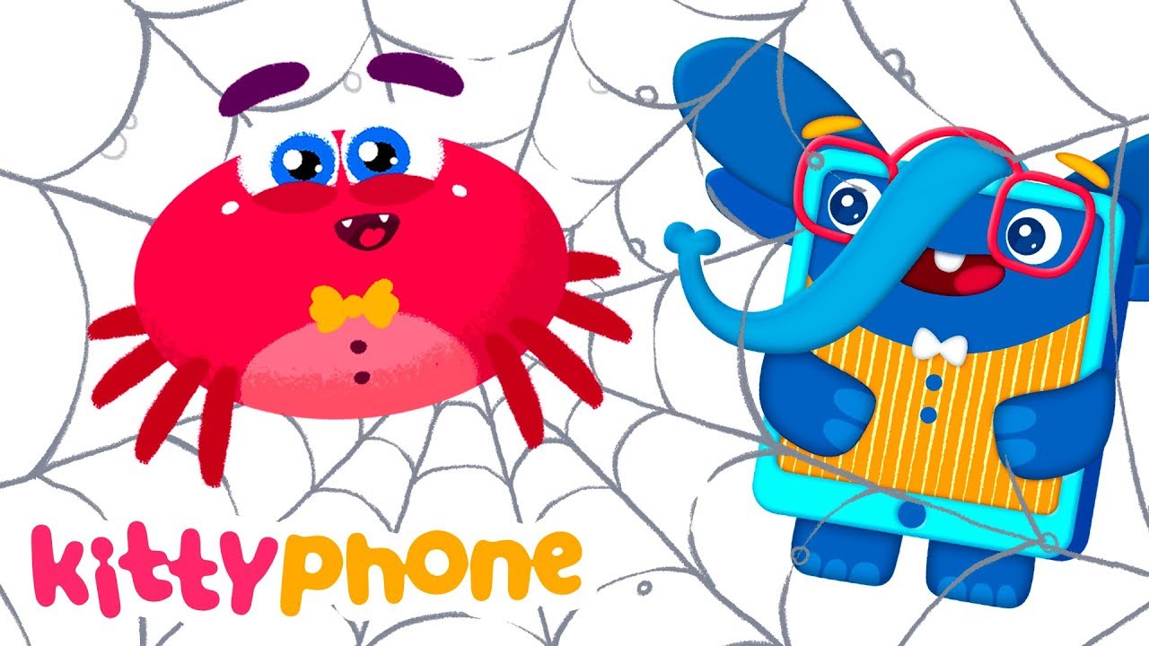 Учим английский с детской песенкой Itsy Bitsy Spider от Kittyphone