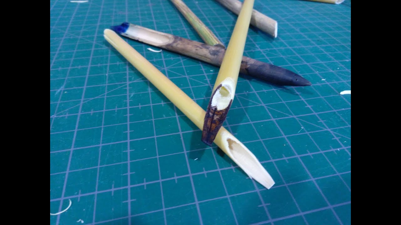 Fabricar tus plumas caseras con caña