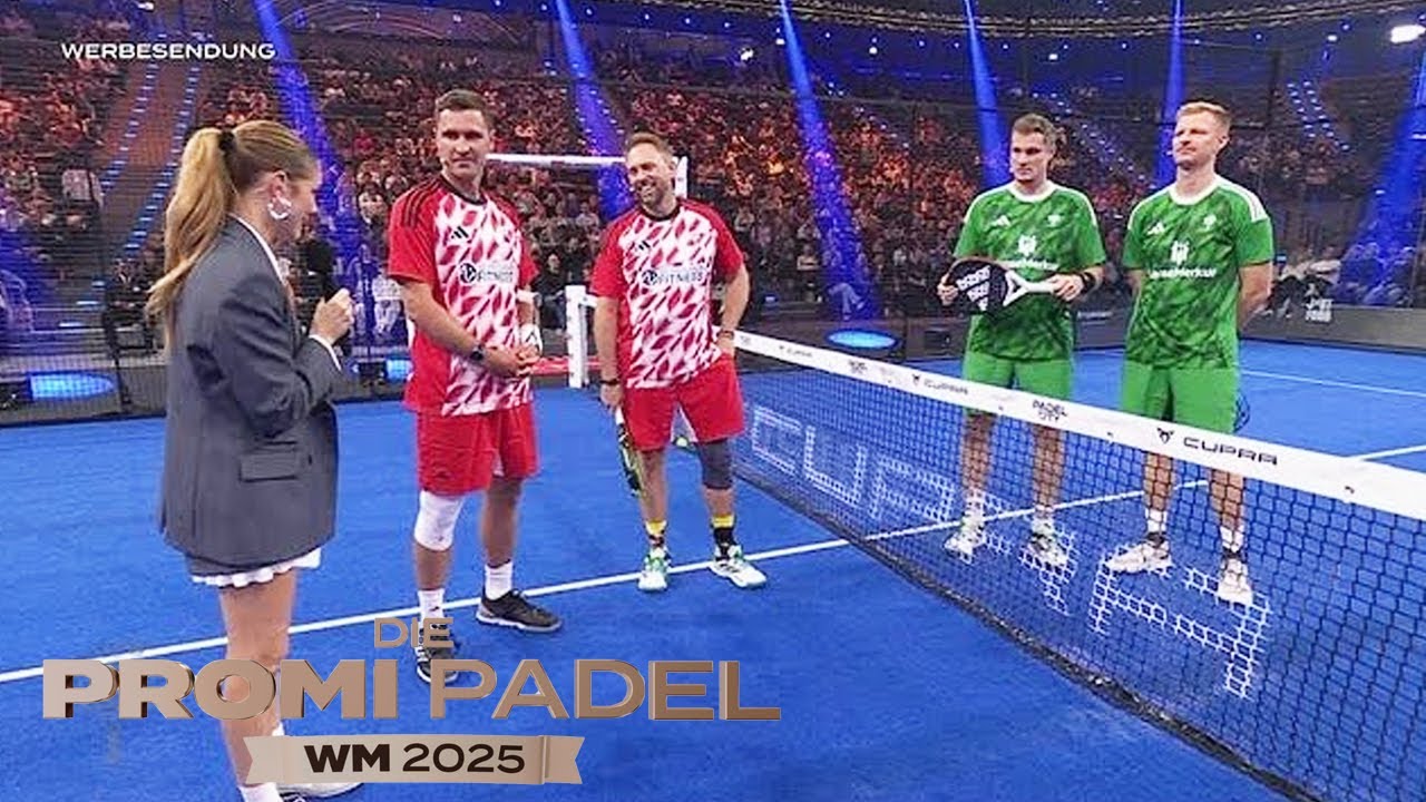 Halbfinale: Mischa Zverev & Steven Gätjen vs. Stephan Gerick & Marcell | Promi Padel WM | ProSieben